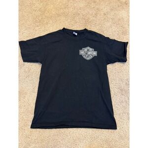 Harley Davidson Los Algodones Baja Mexico T-shirt 2 Sided size M